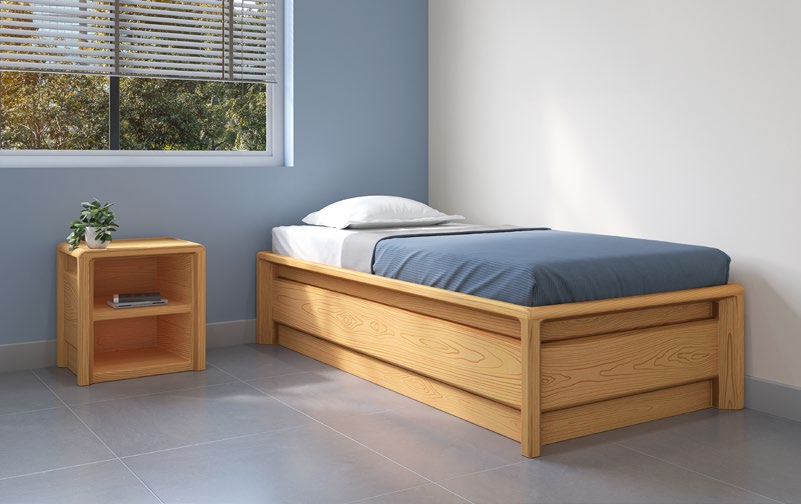 SEQUOIA™ Moulded Wood Grain Nightstand
