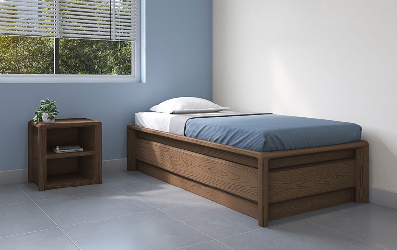 SEQUOIA™ Moulded Wood Grain Nightstand