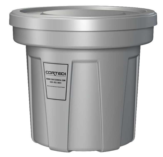 Cobra Can Flame Retardant Bin