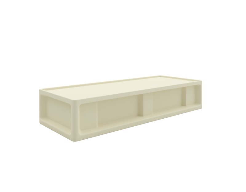 Endurance® Bed 0.0 - COR-7500 in Canvas, moulded furniture for custodial and behavioural health environments
