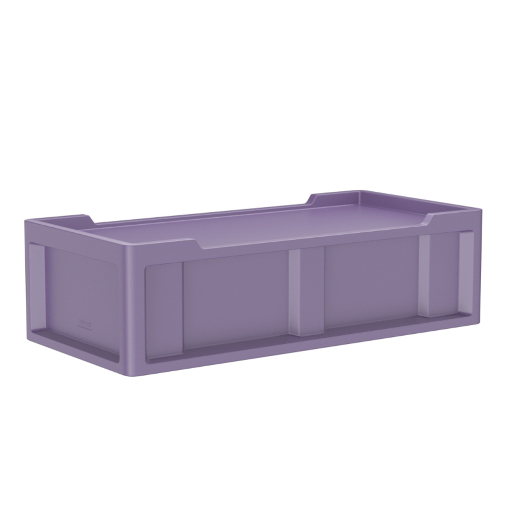 Endurance® Bed 2.2 - COR-7803 in Indigo, moulded furniture for custodial and behavioural health environments