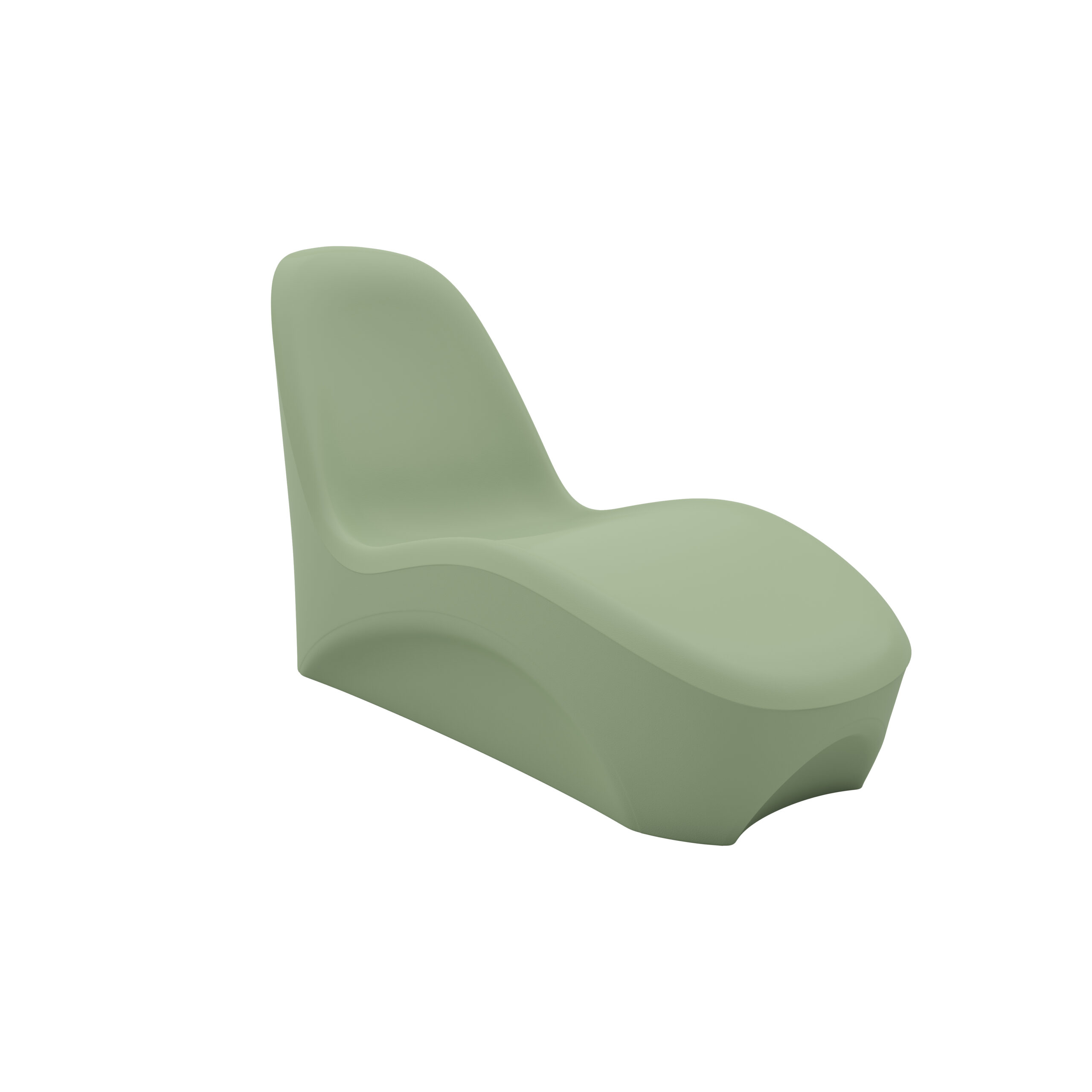 Summit Lounge Chair - COR-320 in Seagrass, moulded furniture for custodial and behavioural health environments
