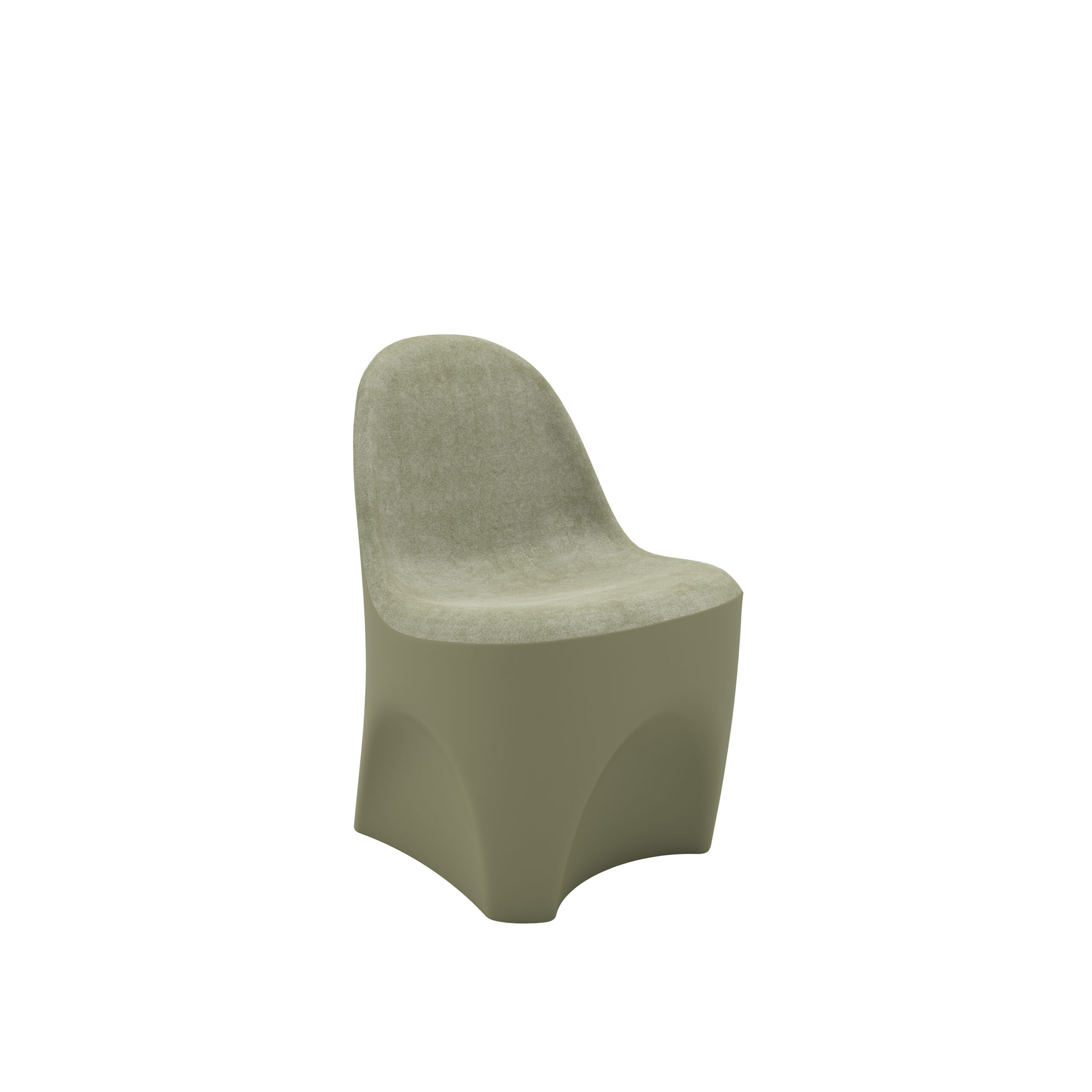 Summit Veldura Chair - COR-301 in Moss, moulded furniture for custodial and behavioural health environments
