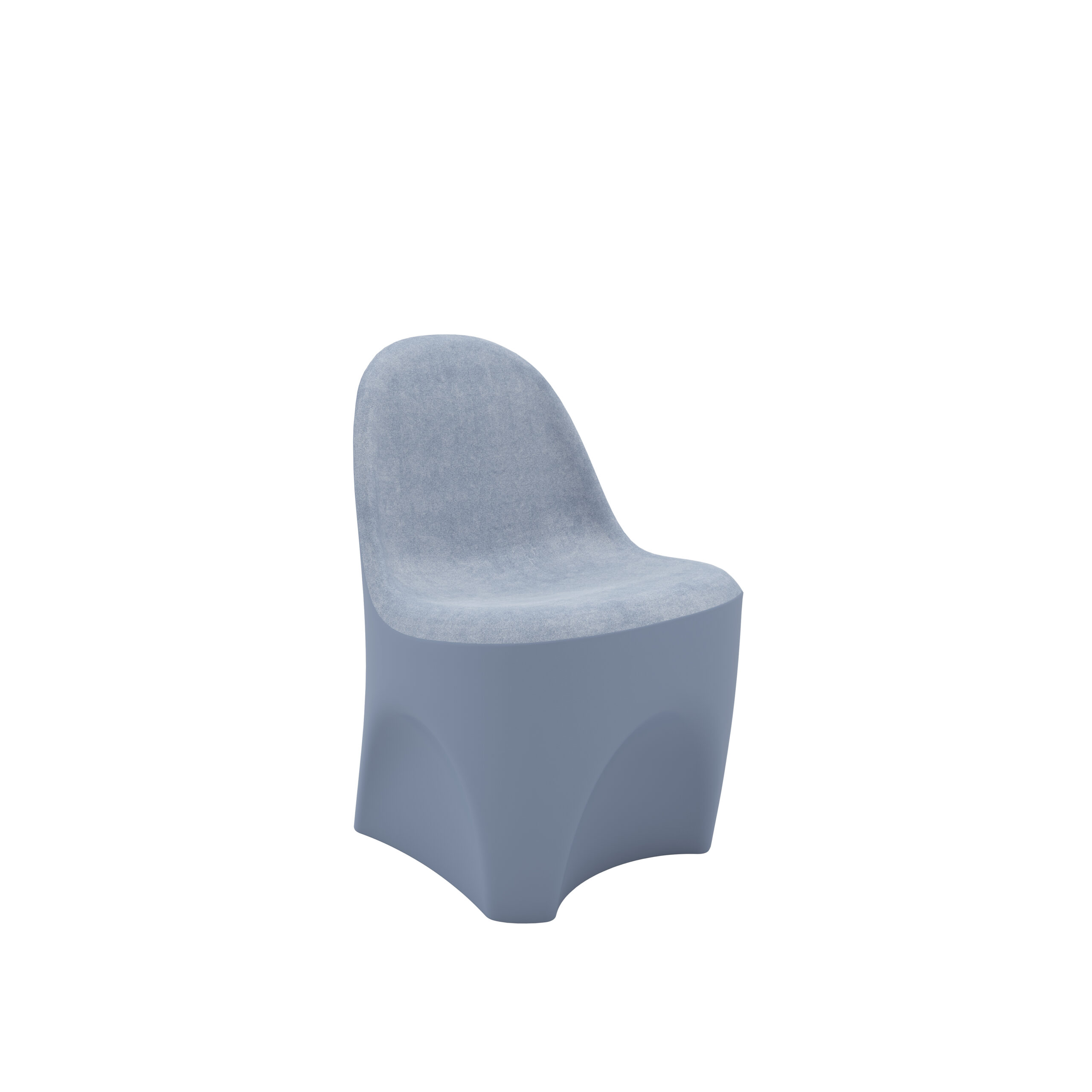 Summit Veldura Chair - COR-301 in Overcast, moulded furniture for custodial and behavioural health environments